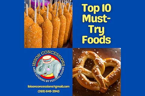 Top 10 Must-Try Foods at Ibison Concessions: Fair Favorites and Beyond